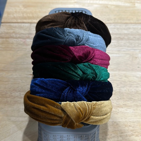 Headbands Twist Knot Turban Velvet - Picture 1 of 2
